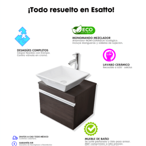 MUEBLE PARA BAÑO MODERNO DBTA MAYA - Imagen 8