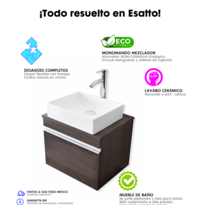 MUEBLE PARA BAÑO MODERNO DBTA PLATZ - Imagen 8