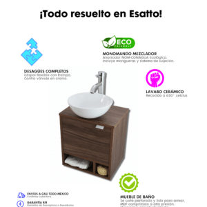 MUEBLE PARA BAÑO MODERNO DCNB KLEIN - Imagen 8