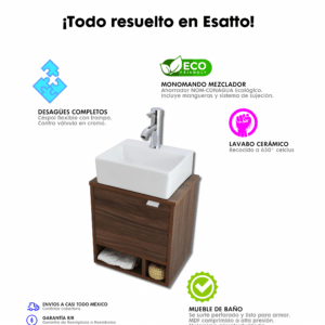MUEBLE PARA BAÑO MODERNO DCNB LUFT - Imagen 8