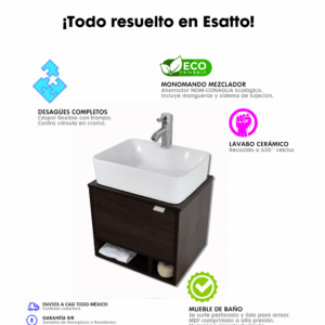 MUEBLE PARA BAÑO MODERNO DCTA FIDEM - Imagen 8
