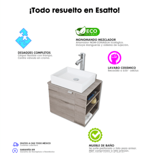 MUEBLE PARA BAÑO MODERNO DTUA PLATZ PLUS - Imagen 9