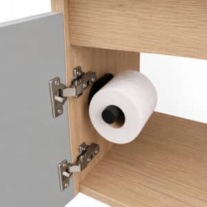 Mueble moderno para baño Cursa N listo para instalar (incluye lavabo, llave y desagües) - Imagen 6